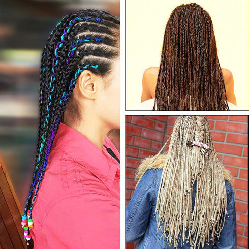 6 Pieces Dreadlock Crochet Hook Set Including Dreadlocks Crochet Hair Weaving Needle Tool 1 Pieces 1 Hook + 1 Pieces 2 Hooks + 1 Pieces 3 Hooks + ...