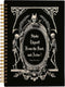 The Undead Arise Gothic Macabre Art Spiral Notebook Journal 5.5×8.3 Inch,Goth Gothic Mystical Lined Hardcover Spiral Notebook for Work Notes Journ...