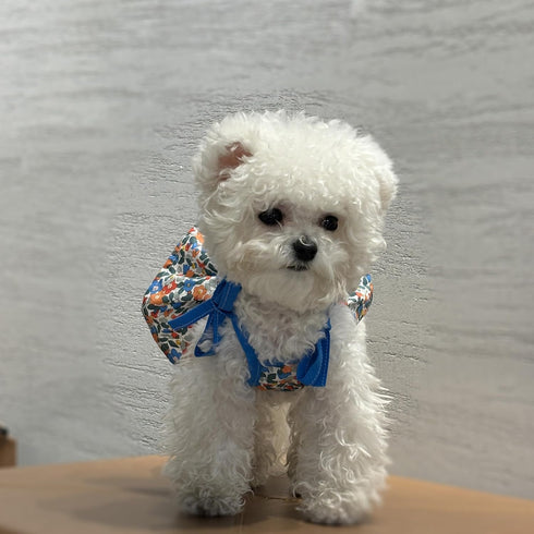 3 Pcs Floral Dog Dresses Dog Clothes for Small Dog Girl Summer Dress for Puppy Kitten Cute Lightweight Breathable Cotton L...