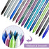 15 Colors Eyeliner Pen Set, Eyeliner Pencil Set, Waterproof Colorful Eyeliner Kit Long Lasting Eyeshadow Pencil Professinal Eye Makeup Set Pearl E...