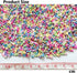 EHOPE 50G Fake Sprinkles Polymer Sprinkles Resin Sprinkles Clay Sprinkles for Resin Nail Art Slices Fake Candy Sprinkles for Nail Art DIY Crafts C...