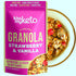 Kiss My Keto Granola Cereal – Strawberry Vanilla Keto Granola Low Carb Cereal (2g-Net) Low Sugar Granola (1g) – Grain Free Granola Keto Cereal, Gl...