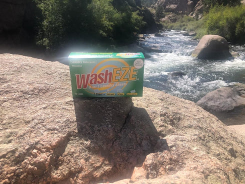 Travel Friendly Laundry Detergent Soap Sheet-No Scent (20 Loads of Laundry) Laundry Sheets are More Efficient Than Powders Pods Pacs or Liquids TS...