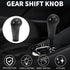5 Speed Manual Gear Shifter Knob for Chevrolet Spark Durable | Front Automotive Gearbox Stick Shifter Lever Knob Black Plastic 1 Pcs...