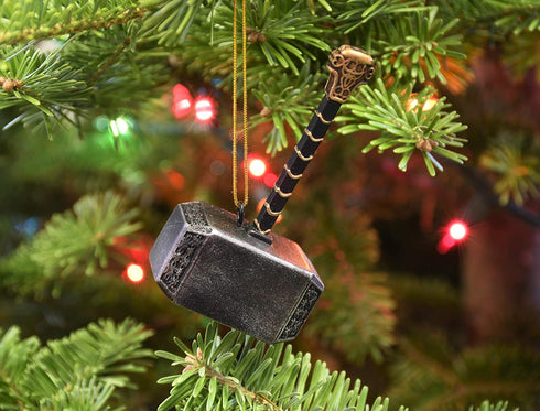 Tree Buddees Mjoelnir Thor's Hammer Christmas Ornament Decoration...