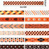 12 Rolls Halloween Washi Tape with Bat Ghost Bones Patterns DIY Halloween Tape Halloween Wrappings Tapes Kits for Halloween Festivals DIY Decorati...