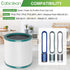 TP01 HEPA Filter Replacement Compatible with Dyson Tower Purifier Pure Cool Link TP01, TP02, TP03, AM11, BP01 Models, Replace Part 968126-03 (1 Pa...