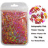 LoveOurHome 8 Colors Flower Chunky Glitter Flakes Holographic Floral Blossom Shaped Confetti Sequins Nail Sticker Accesories for Resin Crafts Acry...