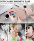 CASEOWL Magnetic Case for iPhone 13 Pro Max Wallet Case- Detachable Wallet Case for iPhone 13 Pro Max 5G - Folio Flip Leather Case Wallet with RFI...