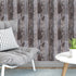 Yun-aeon Gray Wood Peel and Stick Wallpaper 17.3" X 80" Self Adhesive Wallpaper Backsplash Line Removable Wall Paper Bathroom Old Furniture Renova...