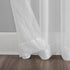 No. 918 Erica Crushed Sheer Voile Grommet Curtain Panel 84.00" x 51.00"...
