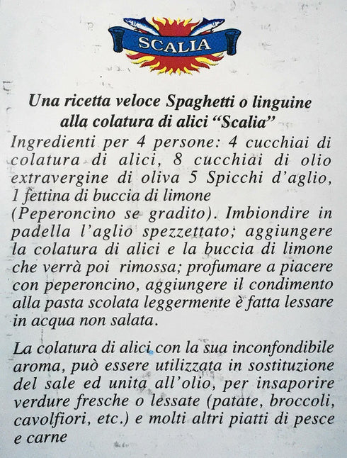 Colatura di Alici by Scalia (100 ml)...