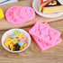 Bow Silicone Fondant Mold Crown Chocolate Candy Mold Cupcake Top Decoration, Pastry, Biscuit Decoration, Chocolate, Jewelry, DIY Craft Items, Birt...