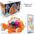 Tipmant Cute Electric Fish Toy Electronic Goldfish Animal Vehicle Car Auto Driving, Transparent Gears, Music, Flash Led Lights, Baby Toddler Kids ...