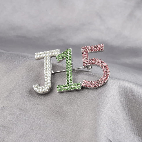 Pink and Green Pin Sorority Brooch Greek Life Sorority Gift Graduation Gifts...