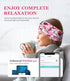 Sleeping Headphones Bluetooth Headband, Sleep Headphones Headband Soft Elastic Cozy Headband Headphones, Sleep Headband for Women Men Teenager Chr...