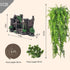 PINVNBY Resin Classical Castle Reptile Habitat Decorations Lizard Hideouts Cave Terrarium Realistic Details Ornament Aquarium Accessories for Cham...