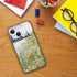 Claude Monet Phone Case for iPhone 15, Banks of The Seine at Vetheuil Nature Landscape iPhone Case for Women, Shockproof Protective Cover...