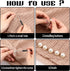 24 Sets Pearl Buttons for Clothes, Pearl Brooch Buttons No Sew Buttons Reusable Decorative Pearl Pins Buttons for Women Girls Shirt Dress Sweaters...