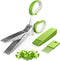 2025 Upgraded Herb Scissors, Effortless Herb Shears Cutter Tool with Sharp Stainless Steel Blades for Fresh Herbs, Must-Have Kitchen & Cooking Gad...