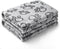 Luciphia 1 Pack 2 Pet Blankets for Dogs Cats, Fleece Print Dog Cat Blankets for Small Medium Large Puppy Kitten, Grey Paw Small (23x16 inch)...