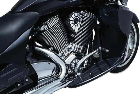 Kuryakyn 8856 Motorcycle Footpegs: ISO Long Shift/Brake Peg for Indian, Victory Motorcycles, Chrome, Pack of 1...