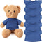 Skylety 6 Pcs Bear Clothes Basic Bear Tee Shirt Classic Stuffed Animal T Shirt Plush Bear T Shirt Crew Neck Bear Clothes for Stuffed Bears Doll wi...