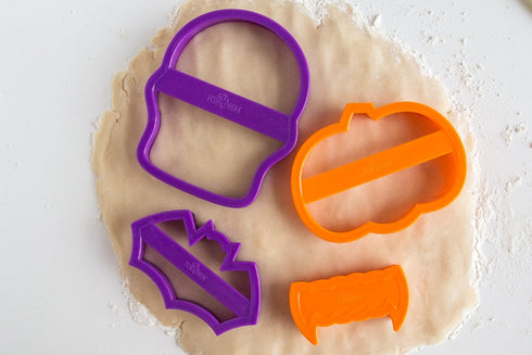 Fox Run Nesting Halloween Cookie Cutters, 1.5 x 4.5 x 7.5 inches, Multicolored...