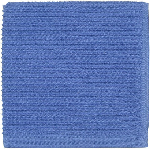 Now Designs Ripple Kitchen Dishcloth, Set of 4, Royal Blue...