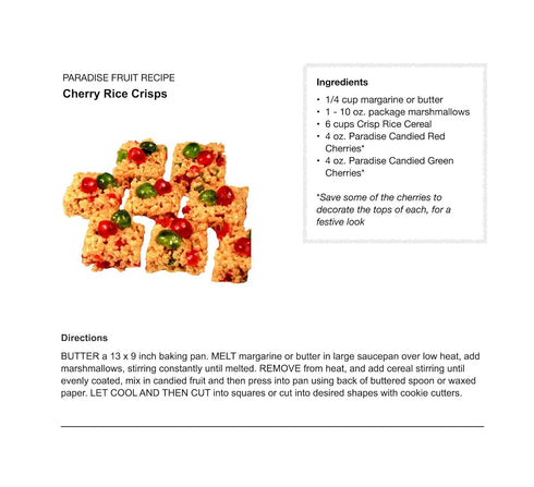 Paradise Red Cherry Halves, 8 Ounce...