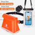 Noctilucent Water Proof Phone Pouch Waterproof Phone Case 7.3" and Waterproof Waist Pouch 7.5" Combo Phone Dry Bag Dry Pouch Small Dry Bag Beach S...