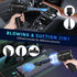 Car Vacuum Portable Cordless 8000Pa Mini Hand held Vacuum Cleaner and Air Duster, 120W High Power Wet and Dry Car Vacuum Cleaner Rechargeable with...