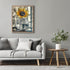 Posterizer 1 pcs-lone sunflower in a round vase-minimalist modern art 1-Floral & Botanical Art-Collectibles & Fine Art-Decor for Home & Office- un...