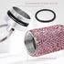 Pill Organizer Stainless Steel Waterproof Pill Holder Box Bling Small Medicine Case Dispenser Bottle Travel Portable Jewelry Ring Holder Keychain ...
