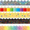 83 Ft Classroom Borders for Bulletin Board Bulletin, Removable Board Borders Trim, Bulletin Board Decorations Self-Adhesive Bulletin Borders (5 Di...