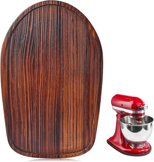 Mixer Slider Mat for Kitchen Aid Bowl Lift 4.5-5 Qt Stand Mixer Kitchenaid Mixer Accessories, Appliance Sliders for Kitchen Appliance Wood Sliding...