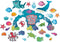 Eureka Seas The Day Marine Life Classroom Bulletin Board Set for Teachers, 42 Pieces...