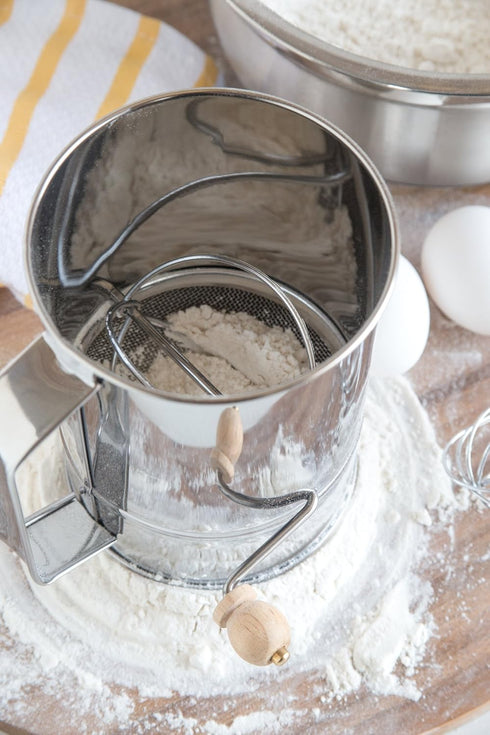 Fox Run 4639 Flour Sifter, Stainless Steel, 4-Cup...