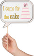 Wedding Photo Booth Props with 8 x 10-Inch Sign, 45 Adhesive Pads, 35 Wooden Sticks - Signs for Wedding Backdrop and Selfie Station...