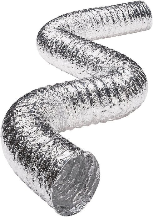 Deflecto FLXC0408 Aluminum (2-ply 8ft UL 181 Class 1) Ducting Kits, No Size, No Color...