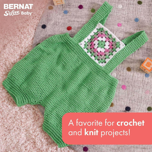 Bernat Softee Baby Yarn, 5 oz, Gauge 3 Light, Grass Green...