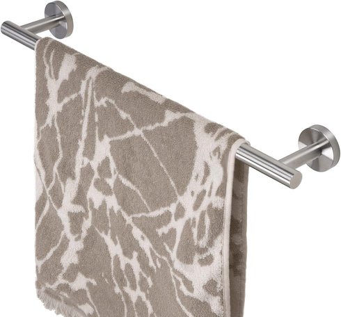 HITSLAM Brushed Nickel 19.8 Inch Towel Bar for Bathroom, SUS304 Stainless Steel Bathroom Towel Rack Wall Mounted, Modern Home Decor Bath Towel Hol...