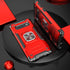 for Galaxy S10 Plus Case,Hybrid Drop Test Cover with Car Mount Kickstand Slim Fit Protective Phone Case for Galaxy S10 Plus,Red...
