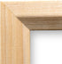 Unfinished Raw Wood 12x18 Picture Frame Beveled .84" Inch Wide - Unfinished Raw Wood Wall Decor Handmade Solid Wood Frames with Preinstalled Hange...