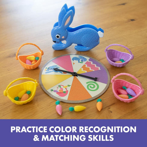 Educational Insights Hoppy Floppy's Happy Hunt Matching Preschool Board Game, Gift for Toddlers Ages 3+...