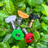 Universal Pressure Washer Nozzles, 1/4-Inch Quick Connect, Hot?85°?- or Cold-Water Use, power washer tips Set of 5 pcs (4.5 Orifice)...