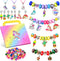 BDBKYWY Girls Charm Bracelet Making Kit - Kids Unicorn Jewelry Supplies Make Set DIY Art Craft Set Birthday Gifts for 3 4 5 6 7 8 Year Old Girl To...
