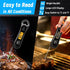Meat Thermometer Digital, Instant Read Meat Thermometer for Grill and Cooking, with Bottle Opener, Backlight & Calibration Food Thermometer, Kitch...