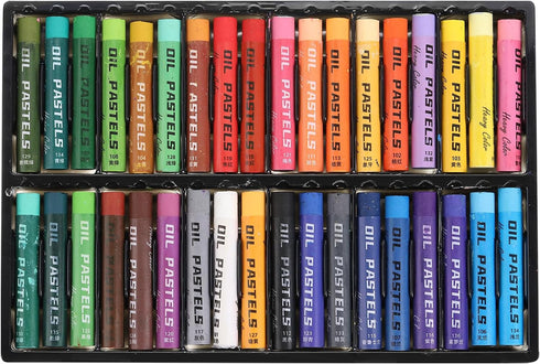 PATIKIL 36 Colors Oil Pastels, 36Pcs Soft Oil Crayons Creamy Pastels Stick Art Supplies for Art Painting Drawing Blending Graffiti for Artists Beg...