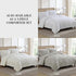 Beatrice Home Fashions Medallion Chenille Bedspread, Standard Sham, Gray...
